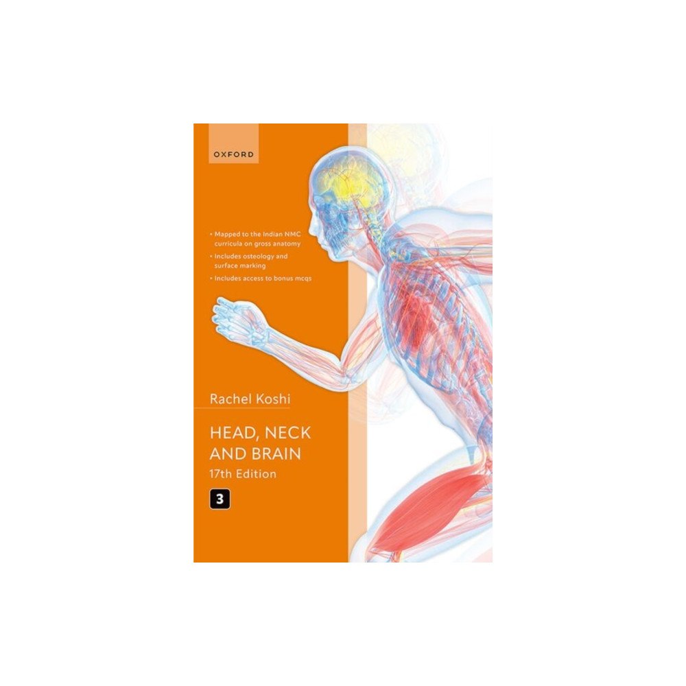 Oxford University Press Cunningham''s Manual of Practical Anatomy Volume 3 Head, Neck and Brain (häftad, eng)