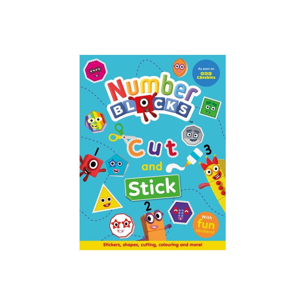 Sweet Cherry Publishing Numberblocks Cut and Stick book (häftad, eng)