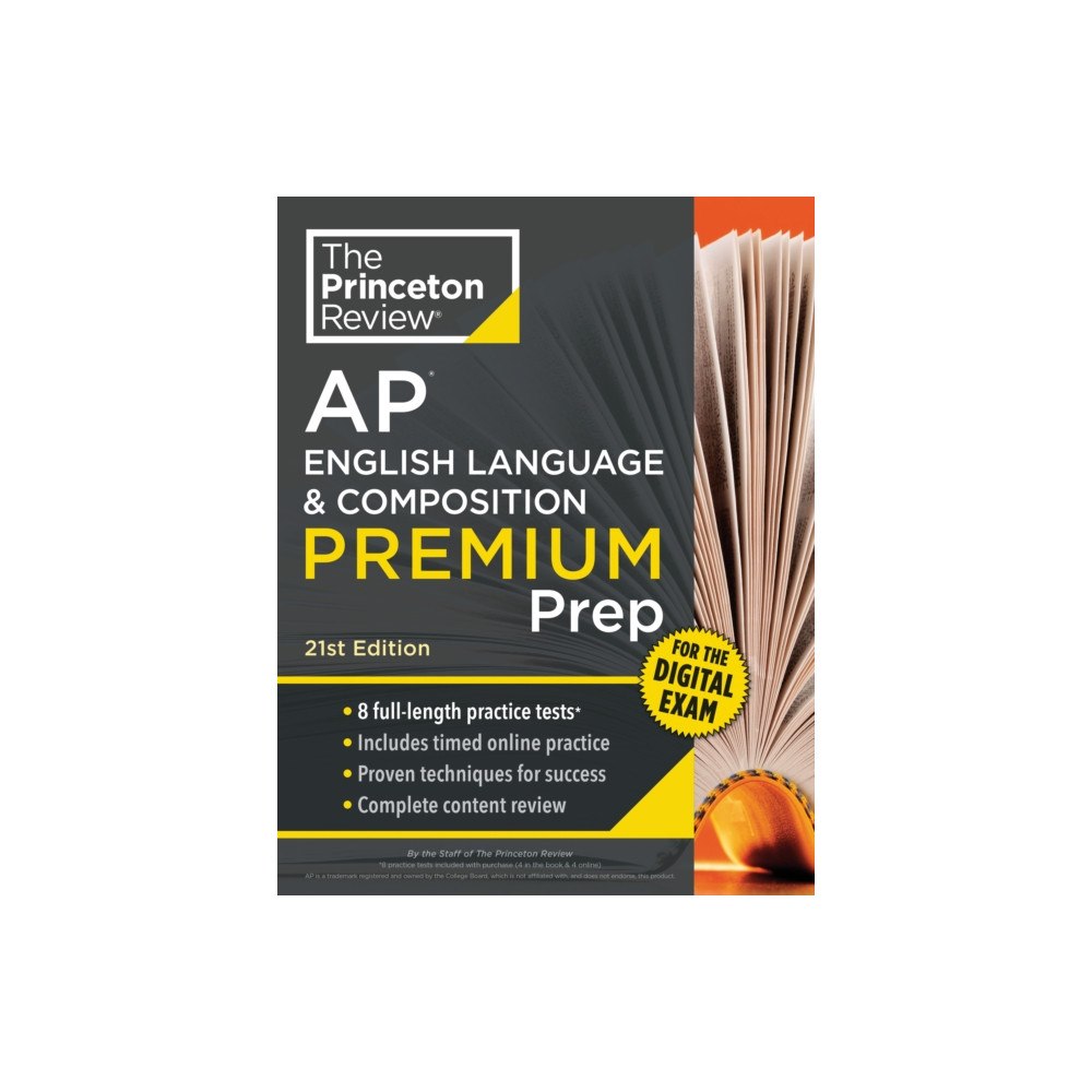 Random House USA Inc Princeton Review AP English Language & Composition Premium Prep, 21st Edition (häftad, eng)