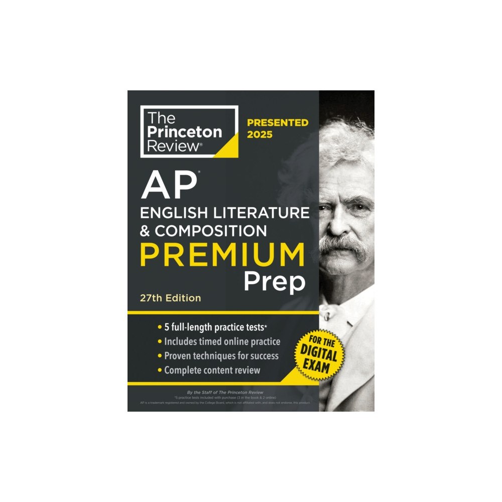Random House USA Inc Princeton Review AP English Literature & Composition Premium Prep, 27th Edition (häftad, eng)