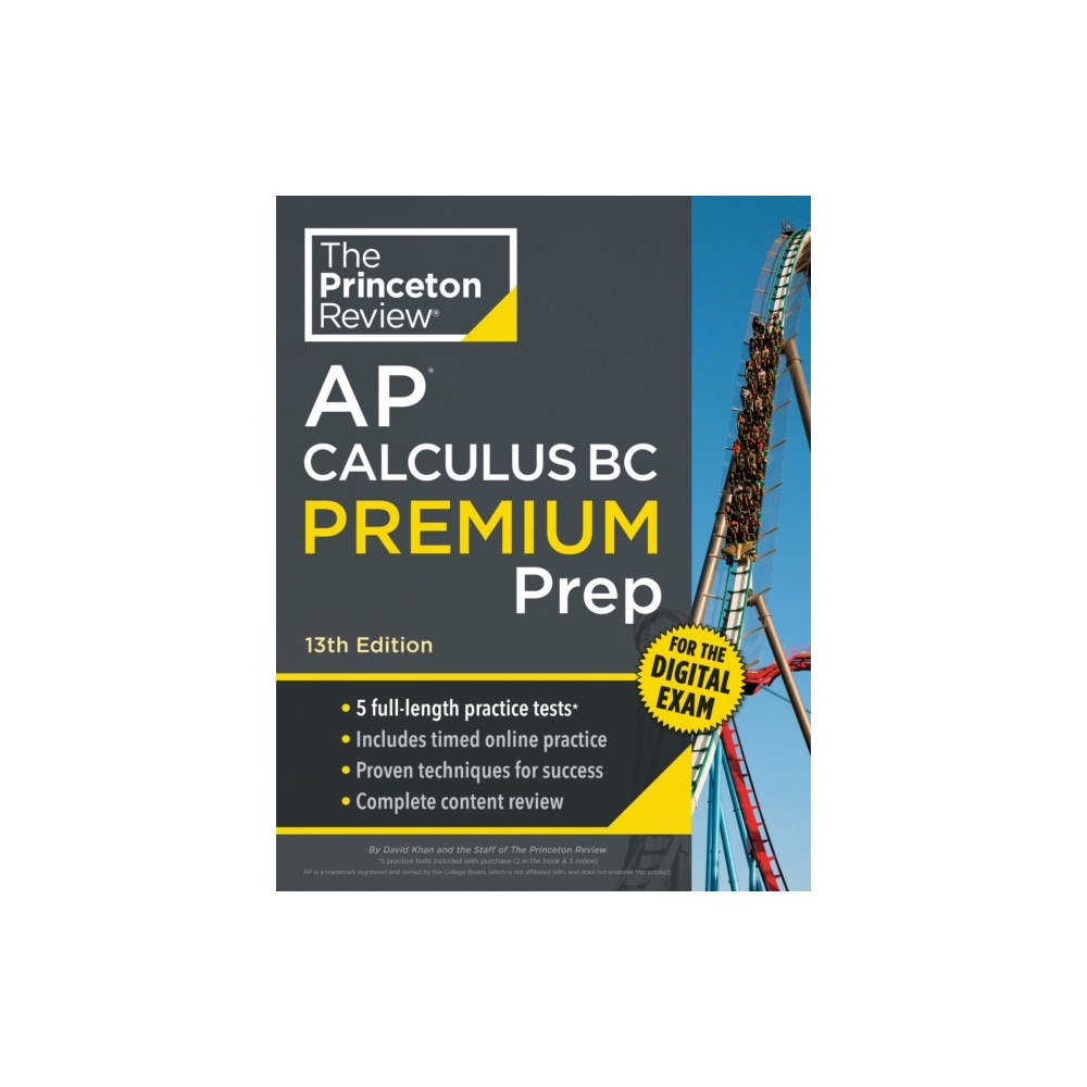 Random House USA Inc Princeton Review AP Calculus BC Premium Prep, 13th Edition (häftad, eng)