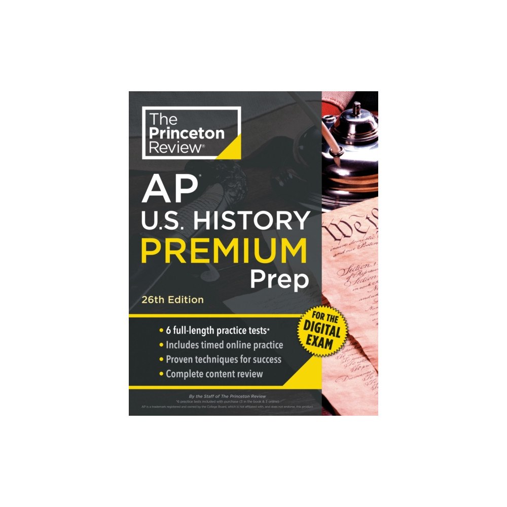 Random House USA Inc Princeton Review AP U.S. History Premium Prep, 26th Edition (häftad, eng)
