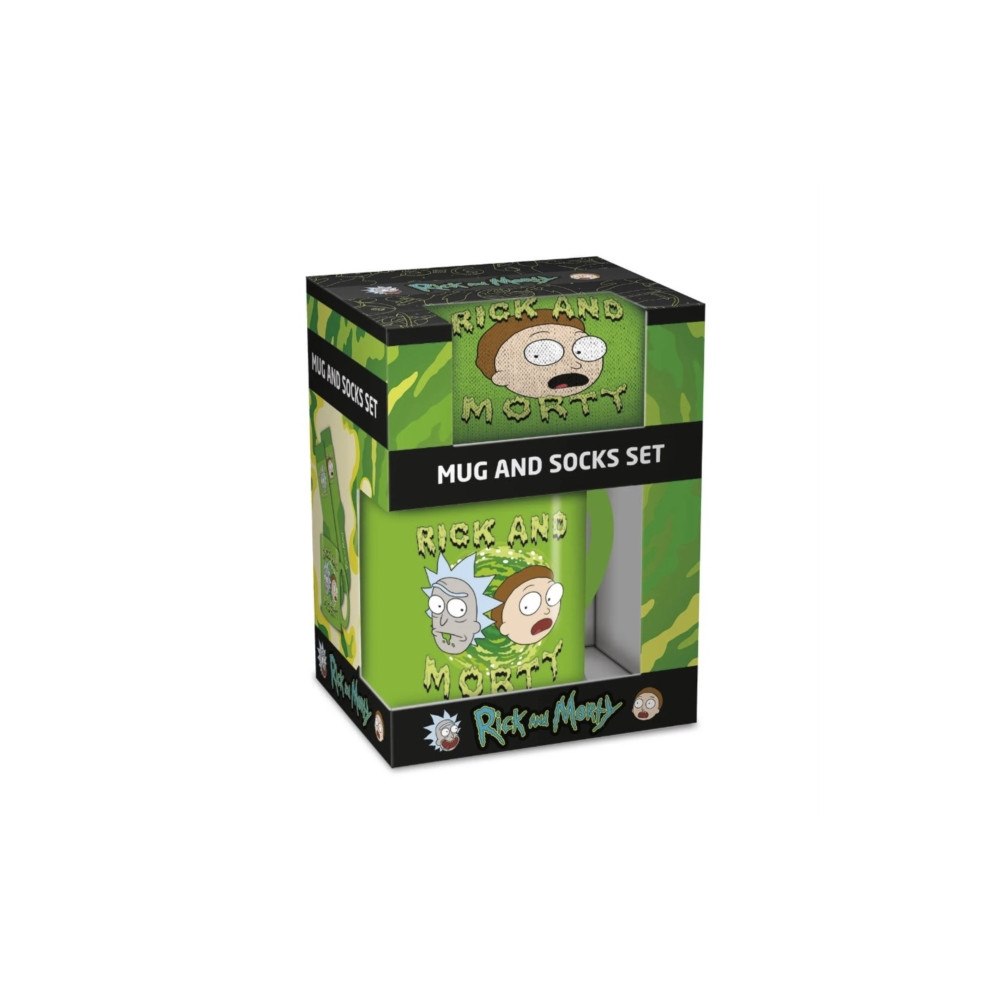 Pyramid International Rick And Morty (Portal) Mug & Sock Set