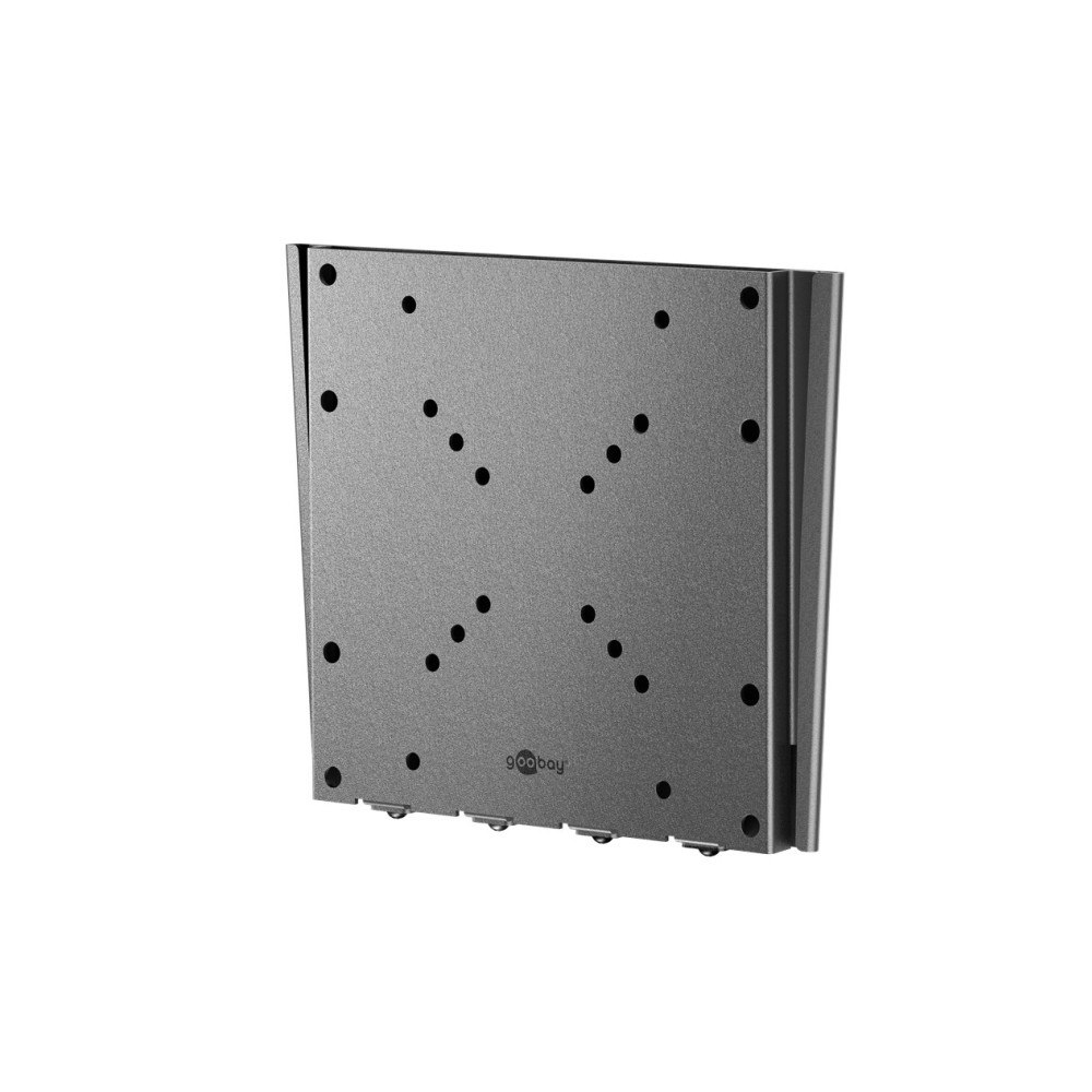 Goobay Goobay Basic monteringssats - medium - för platt panel - locking mechanism, anti-vibration joint - svart
