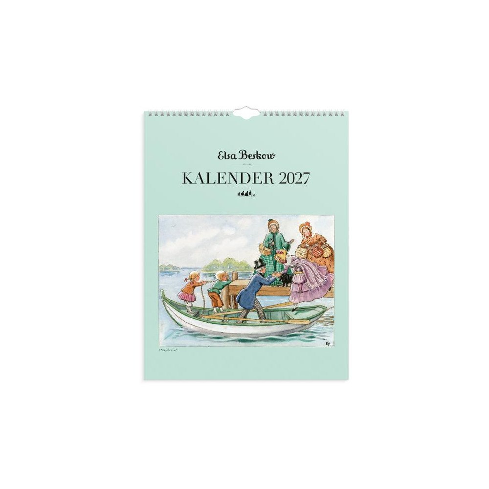 Burde Väggkalender Elsa Beskow 2027