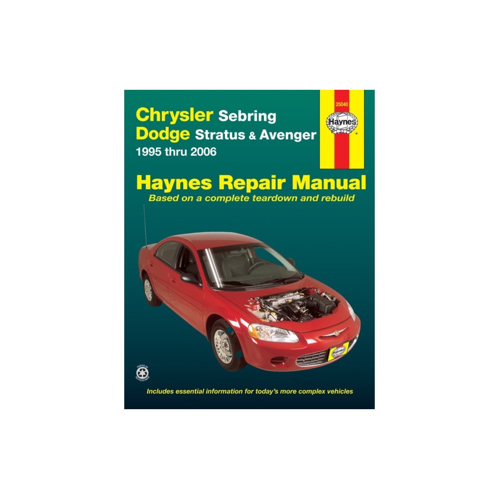 Haynes Manuals Inc Chrysler Sebring & Dodge Stratus/Avenger (95-06) Haynes Repair Manual (USA) (häftad, eng)