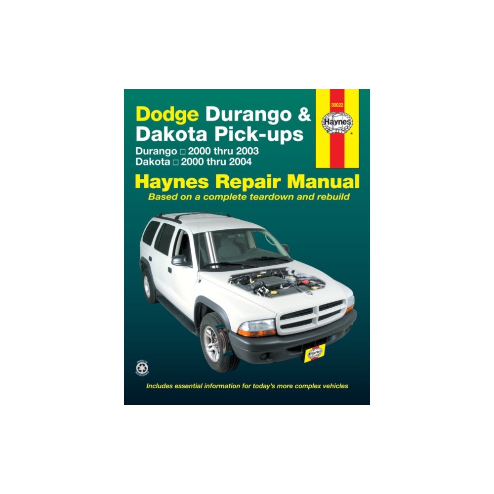 Haynes Manuals Inc Dodge Durango & Dakota 00-04 (häftad, eng)