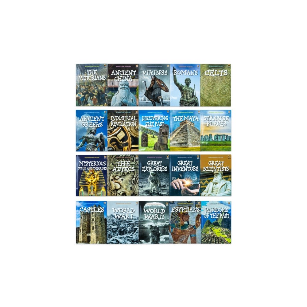 Fox Eye Publishing Children Introduction to History for Beginners(Series 1 & 2) 20 Books Collection Set (häftad, eng)
