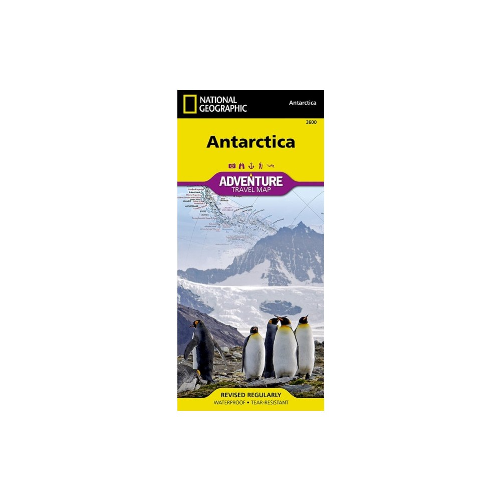 National Geographic Maps Antarctica Adventure Map