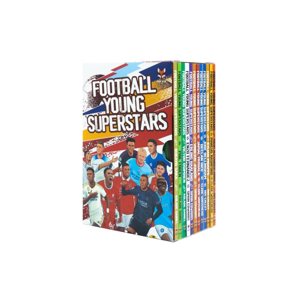 Fox Eye Publishing Football Young Superstars 12 Books Box Set (häftad, eng)