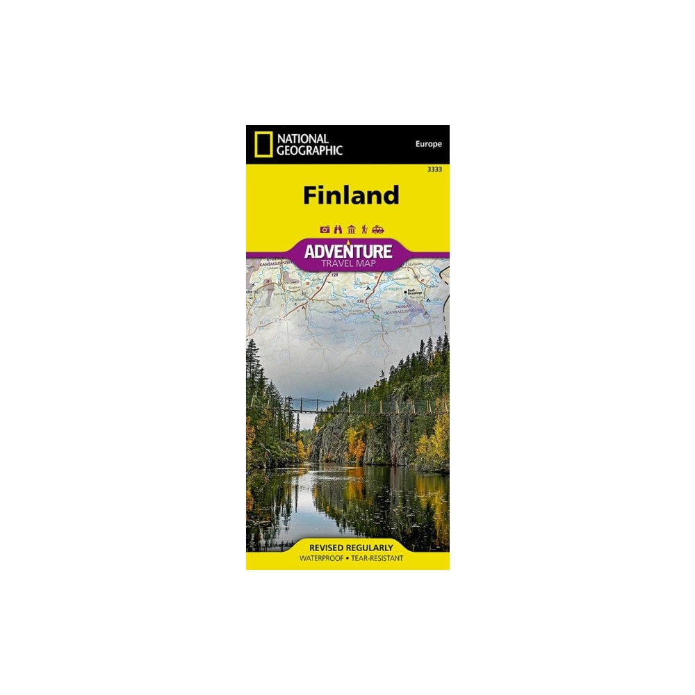 National Geographic Maps Finland Adventure Map