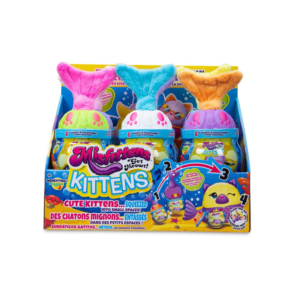 Misfittens Misfittens kattungar 15 cm sort.