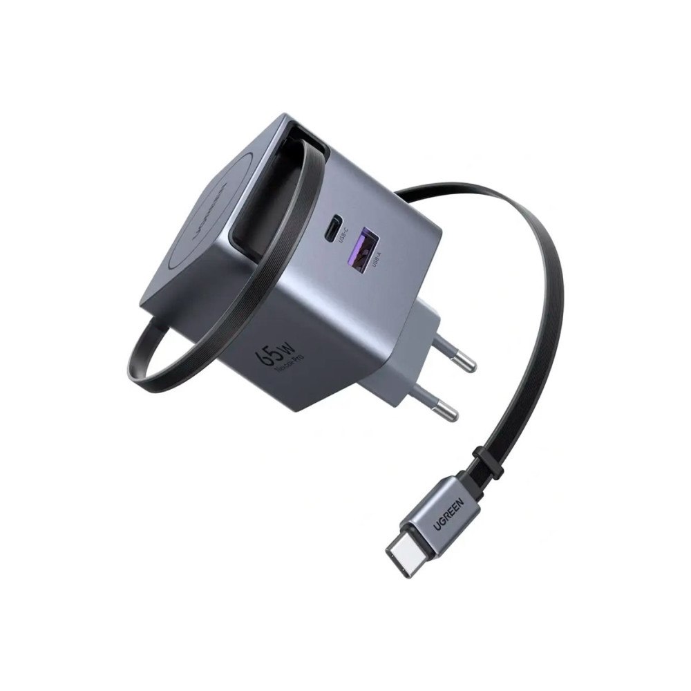 Ugreen Ugreen Nexode Pro series X615 strömadapter - GaN - 2 x USB-C, USB - 65 Watt