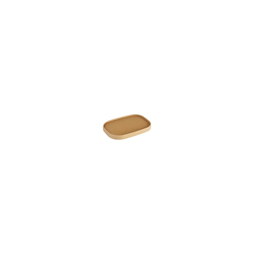 Duni Lågt lock Duni Brick Lid Medium, brun, 500-1.000 ml, förpack...