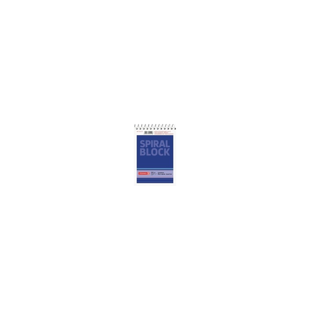 BAIER SCHNEIDER Anteckningsblock Brunnen Spiral, A7, linjerat, 50 blad, 60 g...