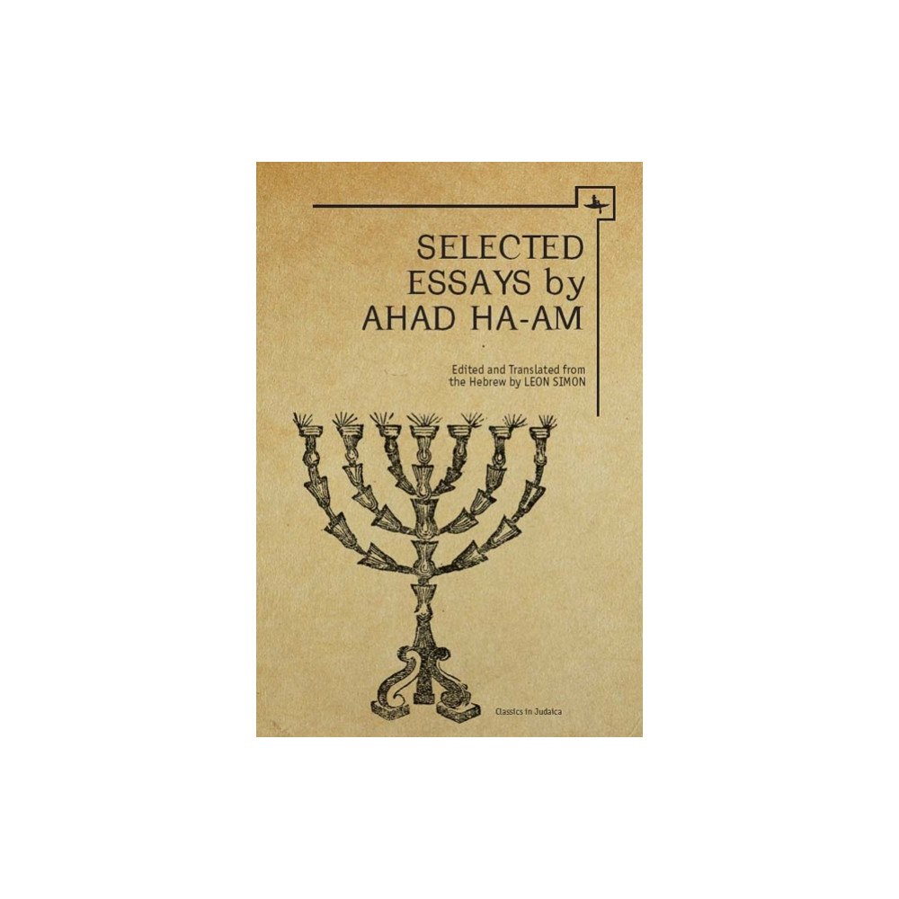 Academic Studies Press Ahad Ha-am (inbunden, eng)