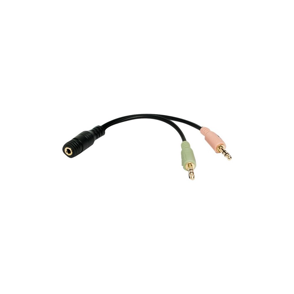 LogiLink LogiLink audio-adapter - 15 cm