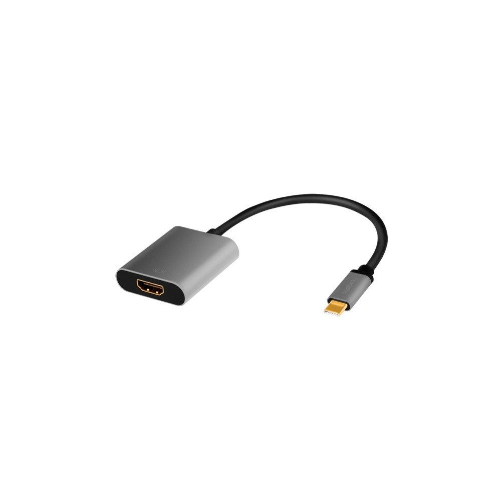 LogiLink LogiLink CUA0103, USB 3.2 Gen1 Type-C, HDMI-A, 0,15 m, Sort,...