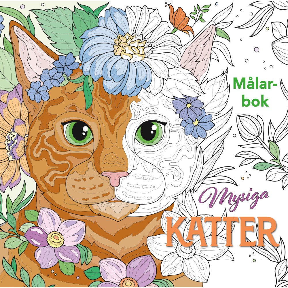 Tukan Förlag Mysiga katter : Målarbok (häftad)