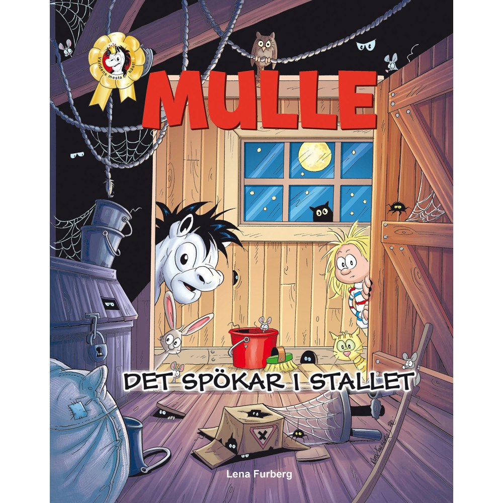 Lena Furberg Det spökar i stallet (bok, kartonnage)
