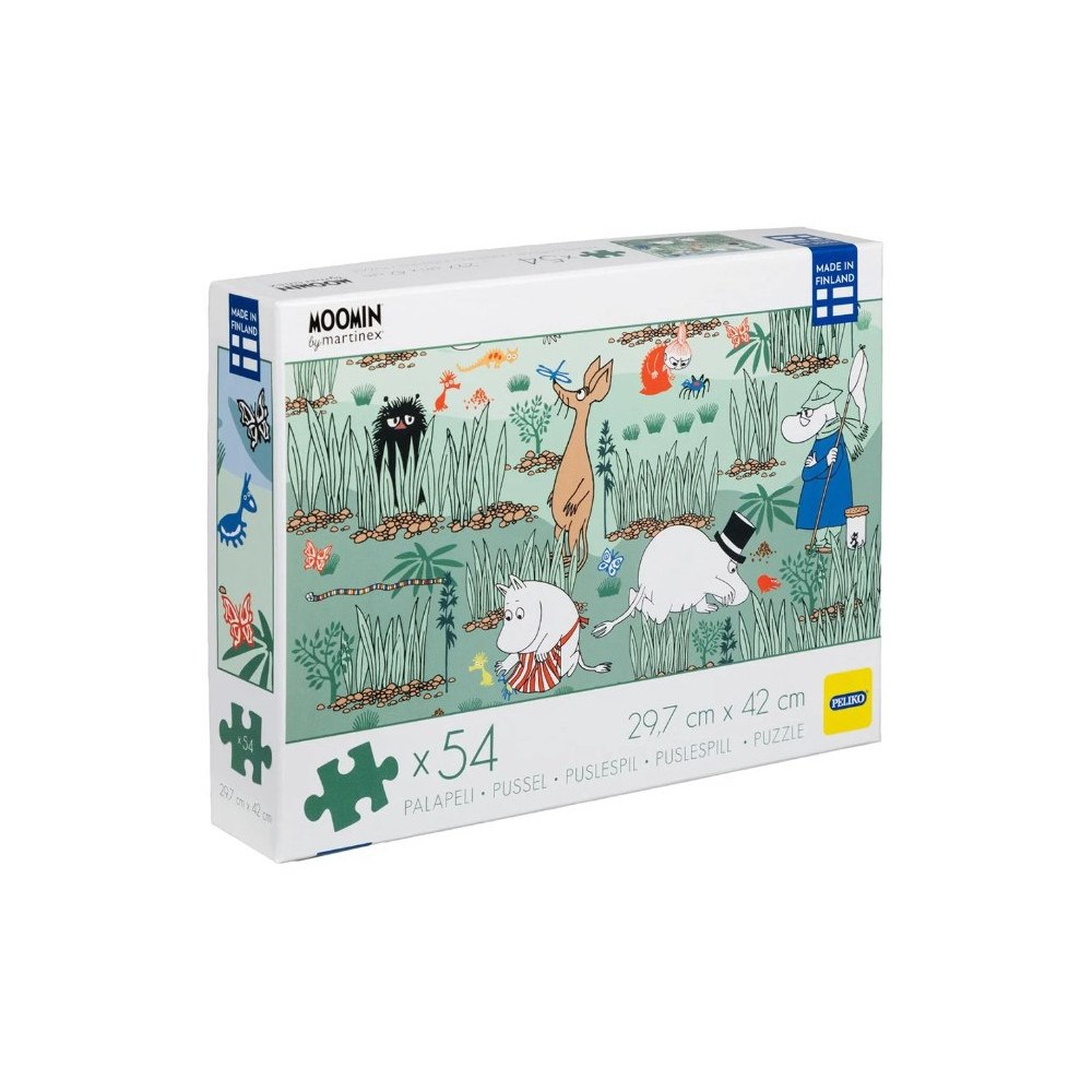 Peliko Pussel Mumin Krypjakt 54 bitar