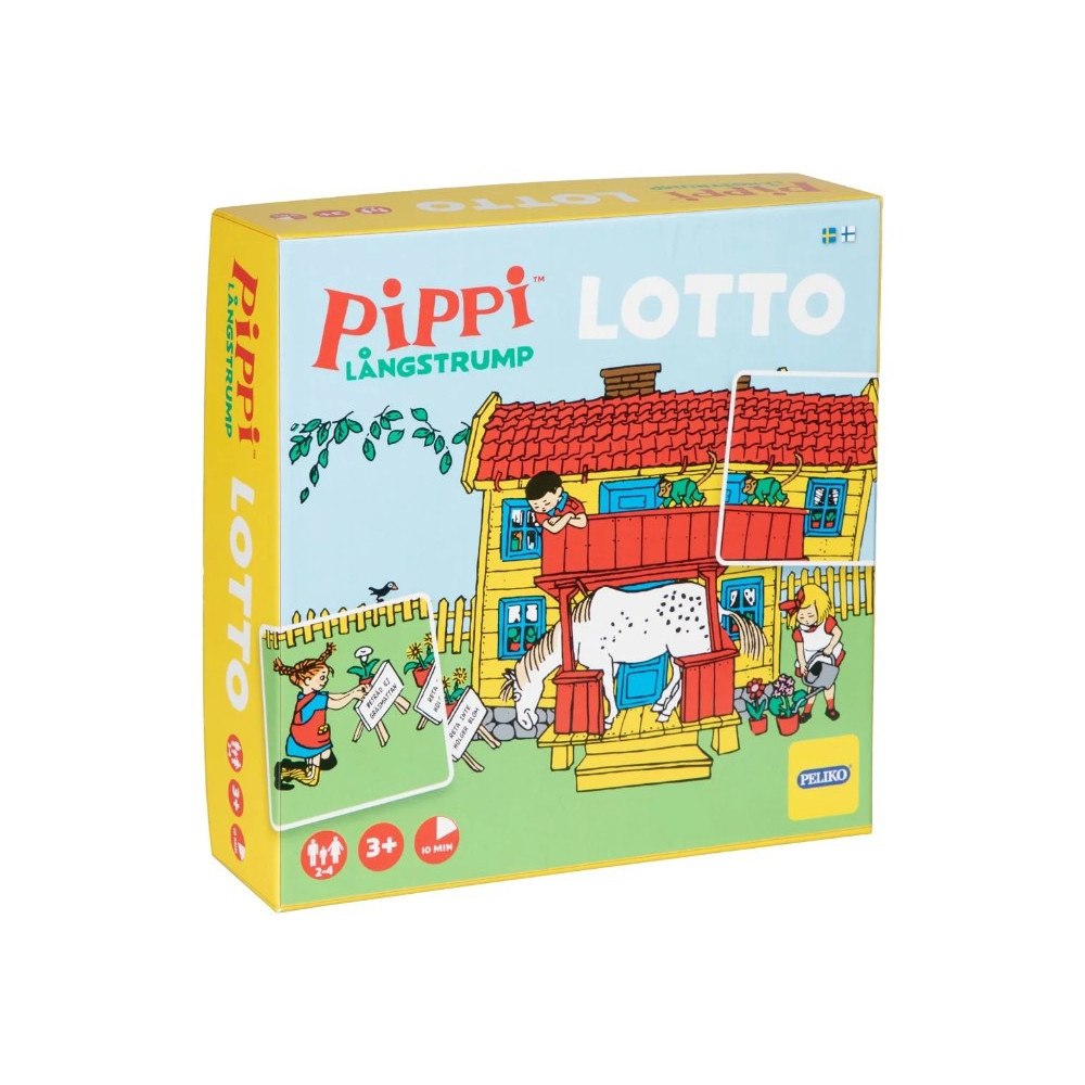 Peliko Pippi Långstrump Lotto