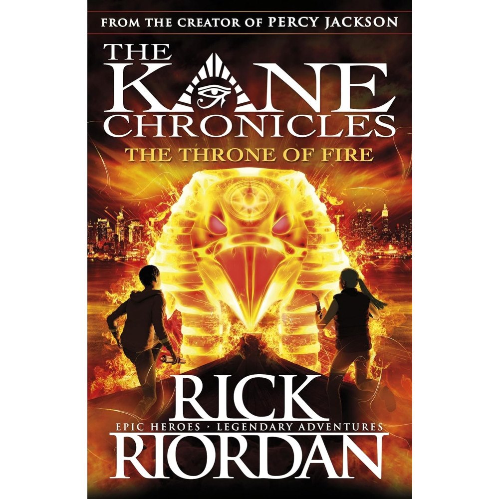 Rick Riordan The Kane Chronicles - The Throne of Fire (pocket, eng)