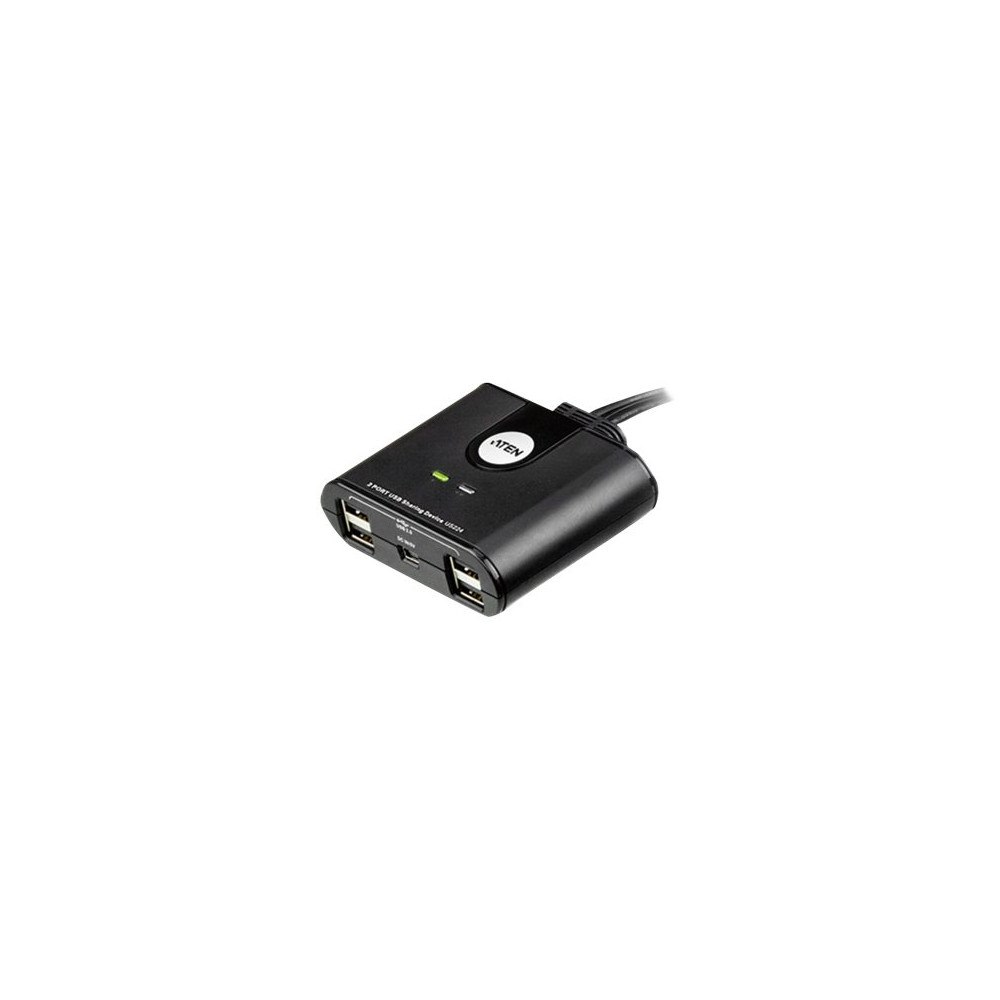ATEN Technology ATEN US224 2-Port USB Peripheral Sharing Device - USB-växel