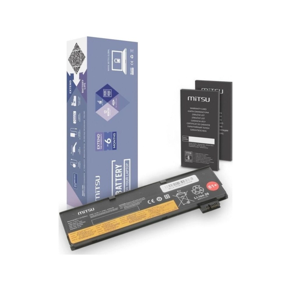MITSU Bateria Mitsu Bateria Mitsu do notebooka Lenovo Thinkpad T57...