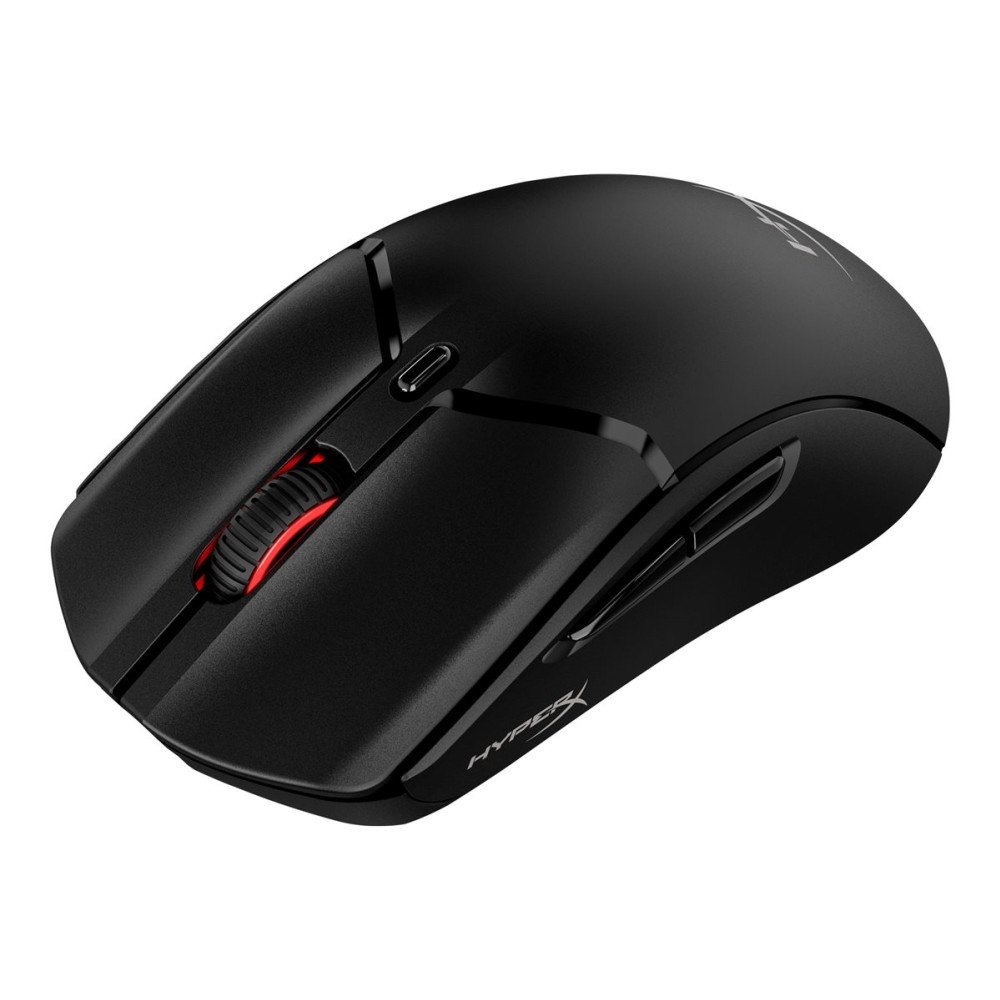 HP HyperX Pulsefire Haste 2 - mus - 2.4 GHz, Bluetooth 5.0, USB - svart