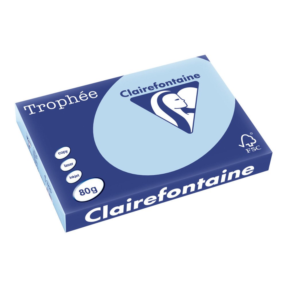 Clairefontaine Clairefontaine TROPHEE - vanligt papper - 500 ark - A3 - 80 g/m²