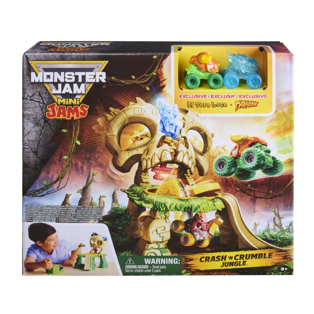 Monster Jam Monster Jam Mini Jams Jungle Lekset