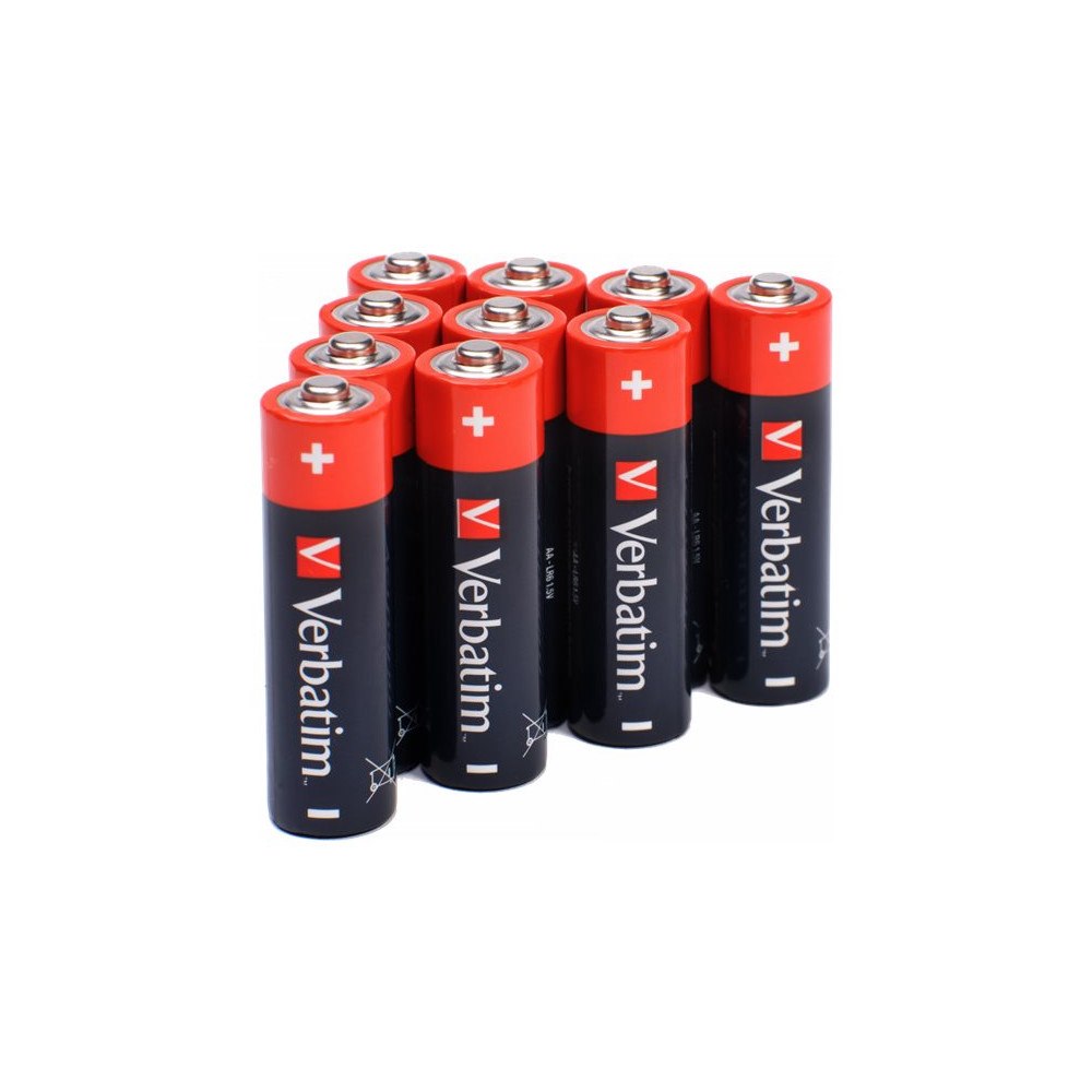 VERBATIM Verbatim batteri - 8 x AA / LR06 - alkaliskt