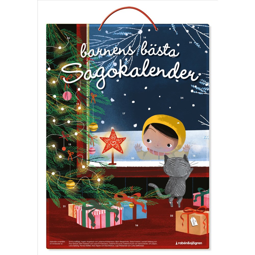 Emma Adbåge Barnens bästa sagokalender : adventskalender med 24 miniböcker (häftad)