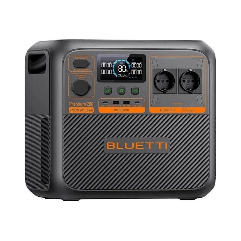 Bluetti Bluetti Premium Series Premium 200 V2 - bärbar kraftstation - 2700 Watt - LiFePO4 - 2073.6 Wh