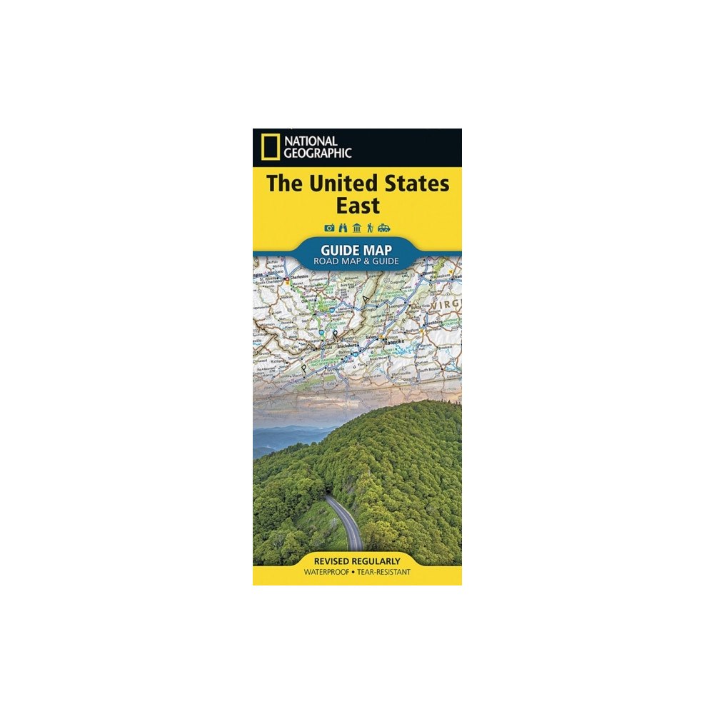 National Geographic Maps United States: East Guide Map - National Geographic