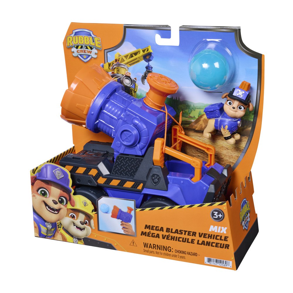 Rubble & Crew Rubble & Crew Mix Mega Blaster Bil