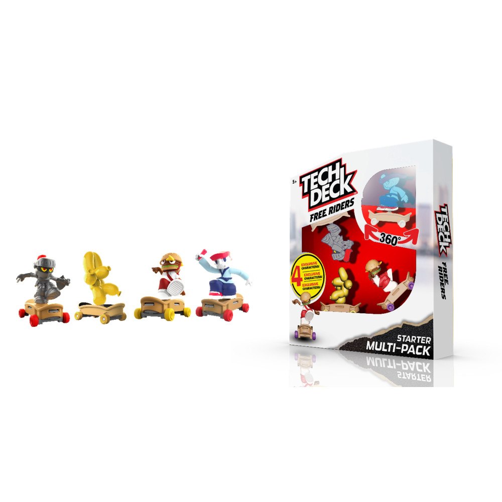 Tech Deck Tech Deck Free Riders 4-pack