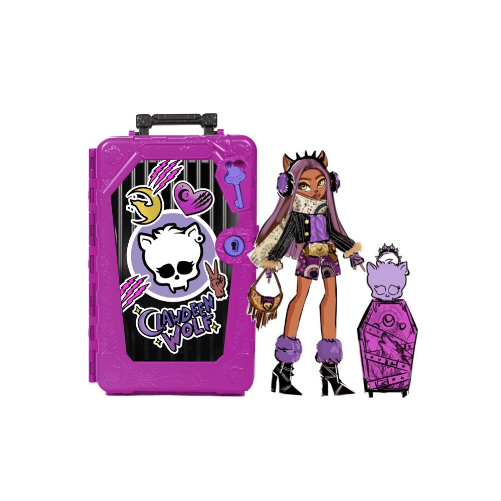 Monster High MH Skulltimate Secrets Clawdeen Serie 8