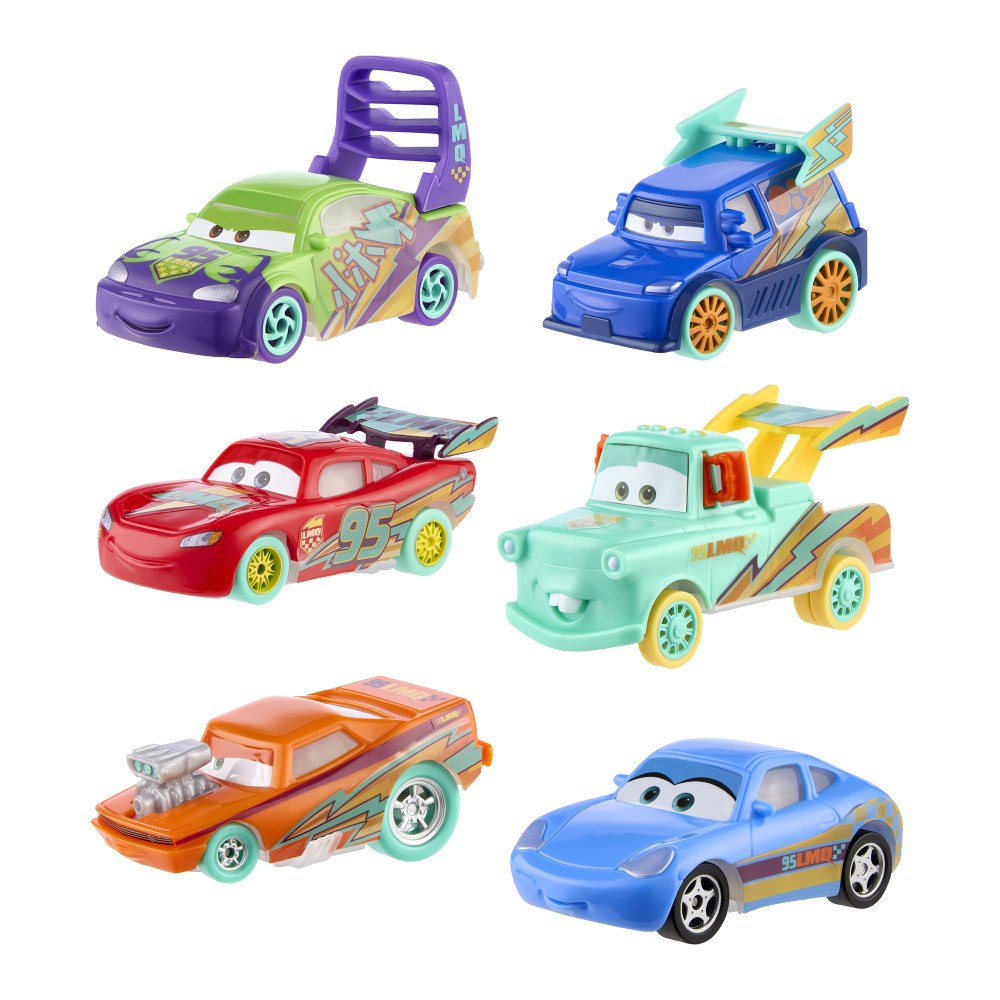 Pixar Cars Pixar Bilar 1:55 Light feat. Singles Asst
