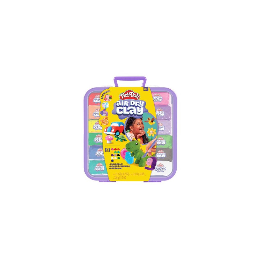Play-Doh Play-Doh Lufttorklera Lila Fodral
