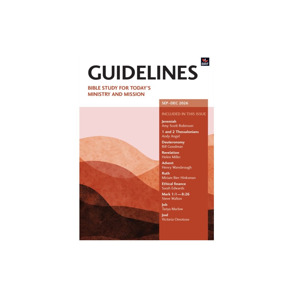 Brf (the bible reading fellowship) Guidelines September-December 2026 (häftad, eng)