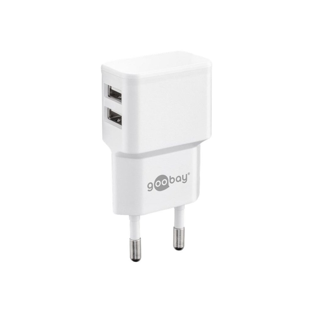 Goobay goobay Dual USB charger strömadapter - USB - 12 watt