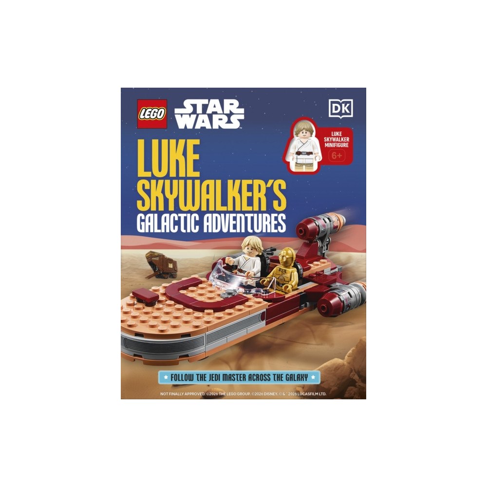 Dorling Kindersley Ltd LEGO Star Wars Luke Skywalker's Galactic Adventures (inbunden, eng)