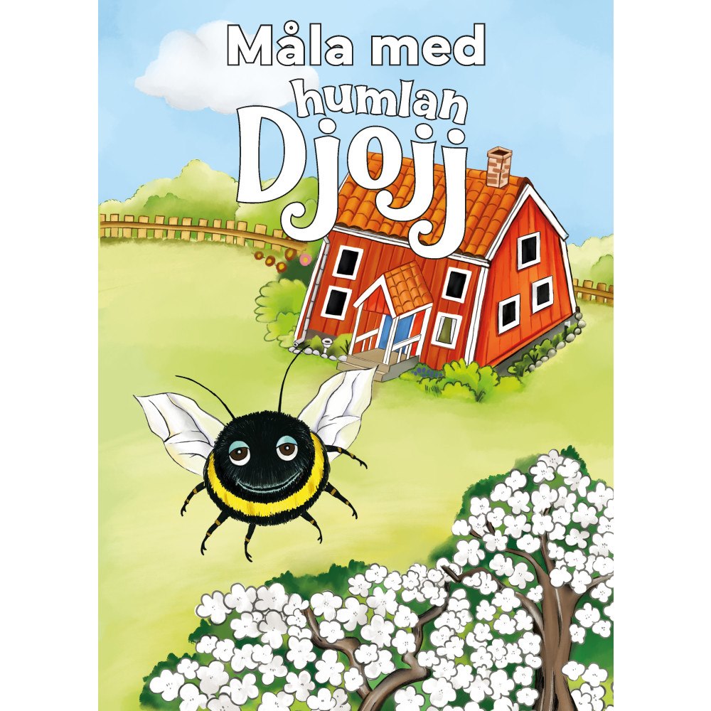 Tukan Förlag Måla med Humlan Djojj (häftad)