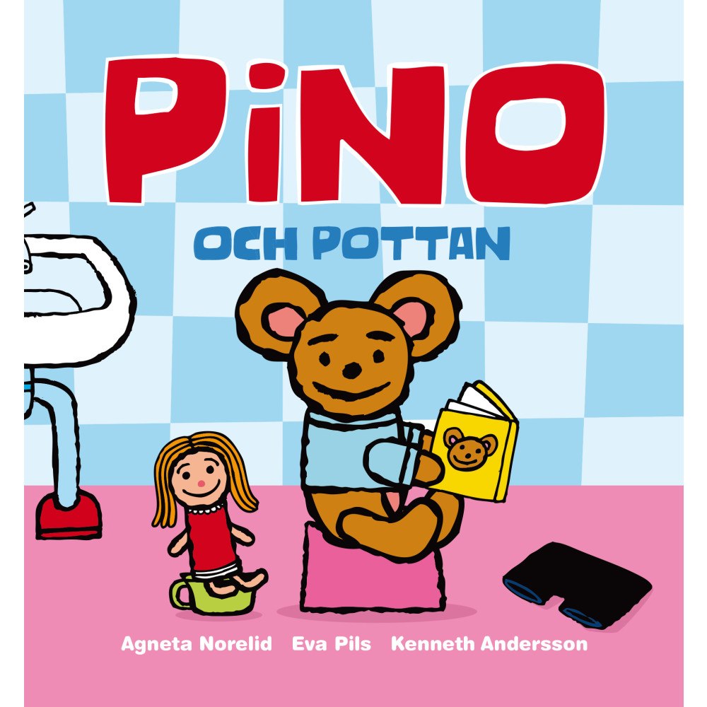 Eva Pils Pino och pottan (bok, kartonnage)