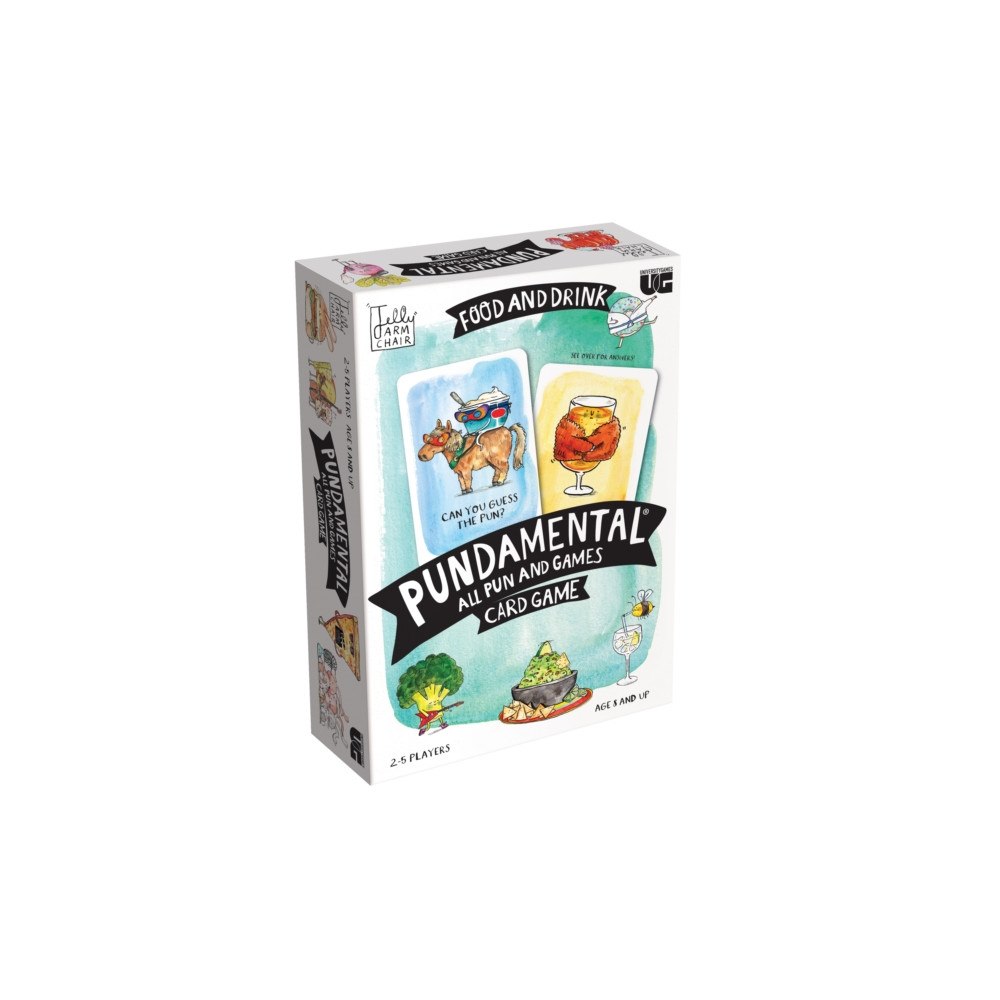 Paul Lamond Games Pundamental - All Pun and Games Card Game - Food & Drink Edition