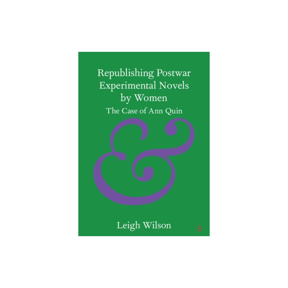 Cambridge University Press Republishing Postwar Experimental Novels by Women (häftad, eng)