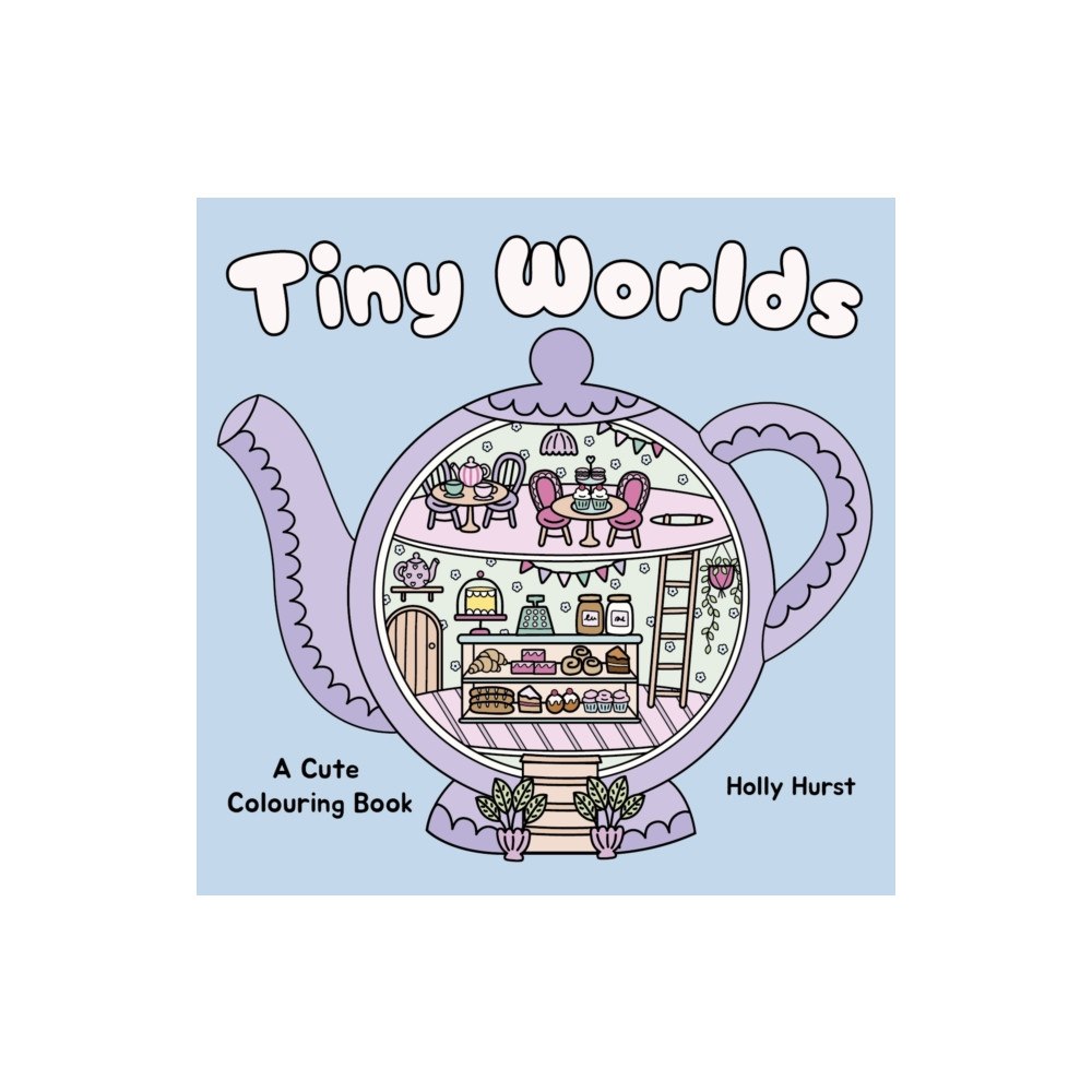Arcturus publishing ltd Tiny Worlds Cute Colouring Book (häftad, eng)