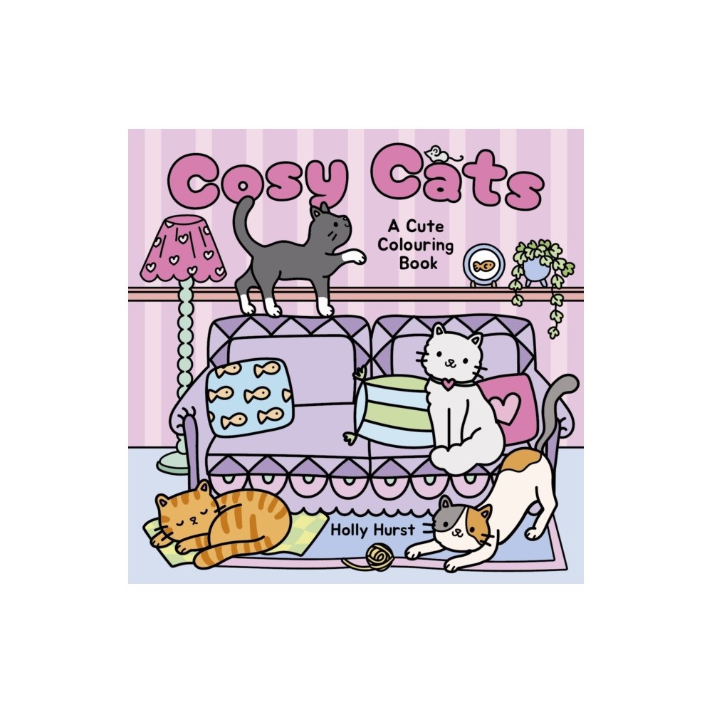 Arcturus publishing ltd Cosy Cats Cute Colouring Book (häftad, eng)